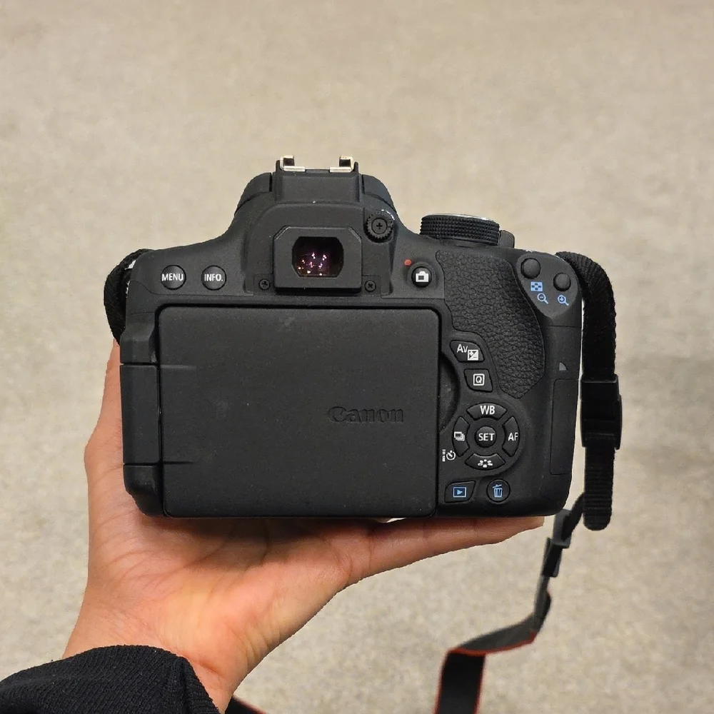 Canon Black DSLR Camera